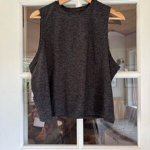 Outdoor Voices Dark Gray Muscle Tee
